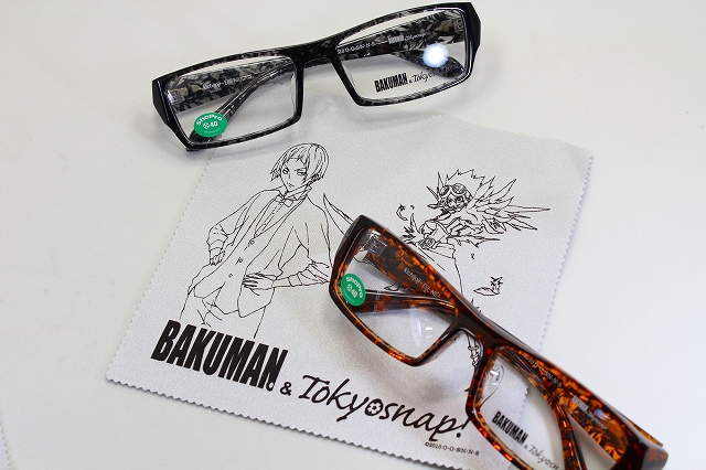 BAKUMAN × Tokyosnap 限定 新妻エイジ 蒼樹紅 平丸一也 眼鏡